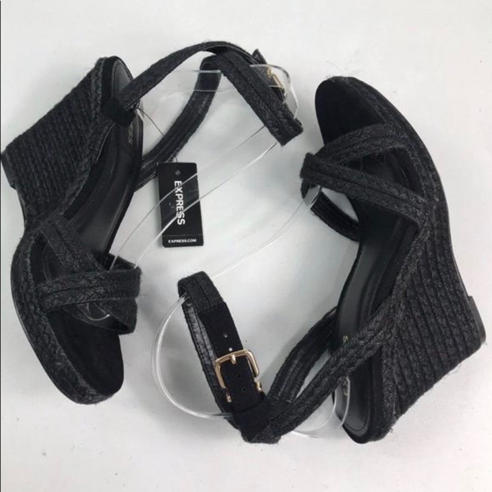 Express Black Espadrilles